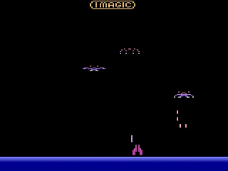 Demon Attack title screen for Atari 2600